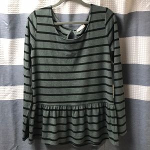 Altard state peplum bottom sweater MD